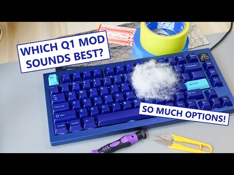 Modding the Keychron Q1