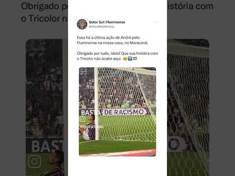 OBRIGADO ANDRÉ!!! PQP E O MAIOR VOLANTE DO BRASIL #fluminensefootballclub #fluminensefutebolclube