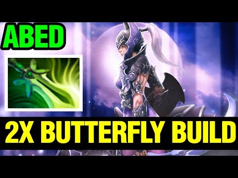 DOUBLE BUTTERFLY BUILD  - ABED LUNA - Dota 2