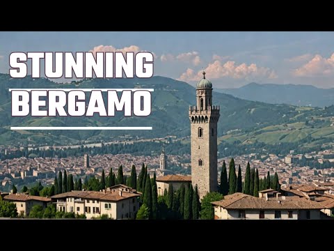 Bergamo is Italy's Prettiest Town | 4K Ultra HD