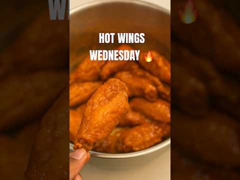 Double Hot Sauce Buffalo Wings: Frank's Red Hot + Louisiana Butter Sauce Fried Then Baked