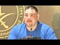 ANDY RUIZ "JOSHUA WAS SCARED TO GO TOE TO TOE LIKE A MAN" APOLOGIES TO FANS FOR PERFORMANCE