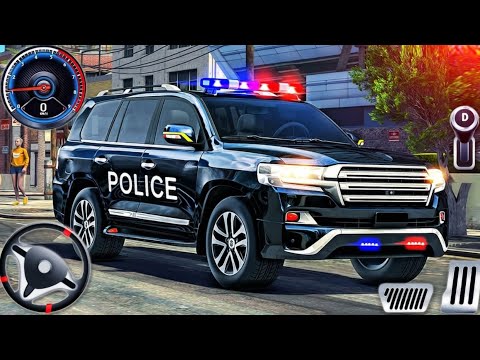 US Police Prado Car Driving Chase Simulator - Real Multi-Storey Cars Driver 3D - Android GamePlay