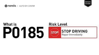 OBD p0185 significado