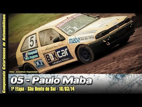 Paulo Maba - 1ª Etapa Catarinense de Automobilismo 2014 - São Bento do Sul