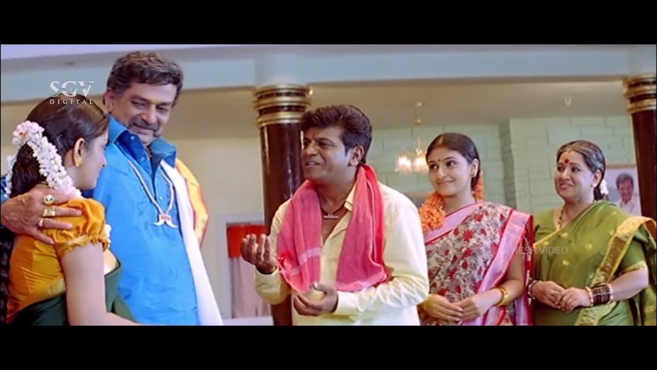 ನೀನೇನು ಕೆಲಸದವನಲ್ಲ, ಈ ಮನೆ ಬಿಗ..| Shivarajkumar | Meera Jasmine | Devaru Kotta Thangi Movie Scene