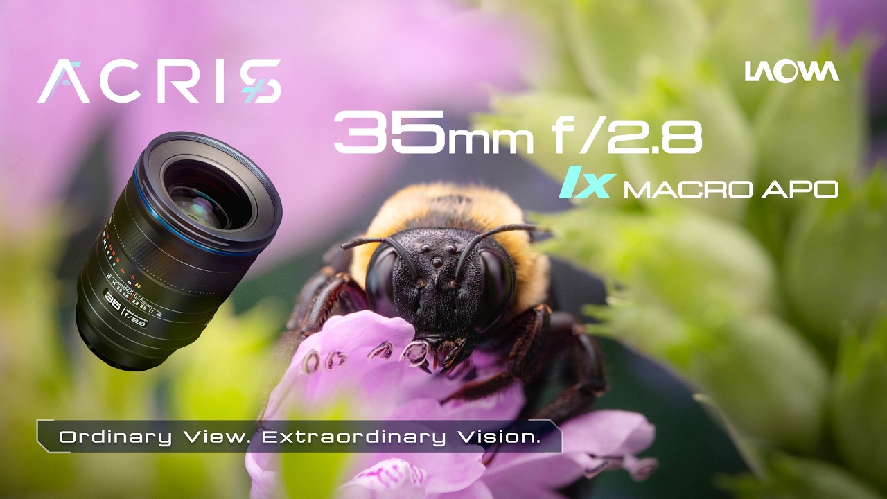 Rethinking Macro Photography: Laowa ACRIS 35mm f/2.8 1X AF Macro APO - YouTube