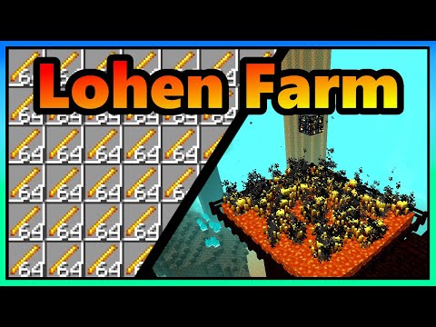 Einfache Lohen Farm in Minecraft | 500 Lohenruten pro Stunde | 1.21.5 + | Blaze Farm