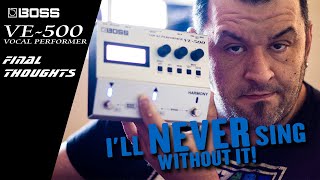 Video thumbnail for I'll Never Sing without THIS PEDAL!  (Final Thoughts on BOSS VE-500) by JaredGunstonTV