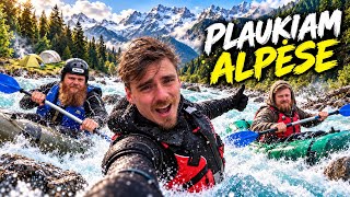 PLAUKIMAS ALPĖSE: ŠALTAS VANDUO, SLENKSČIAI IR CHAOSAS