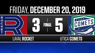 Rocket vs. Comets | Dec. 20, 2019