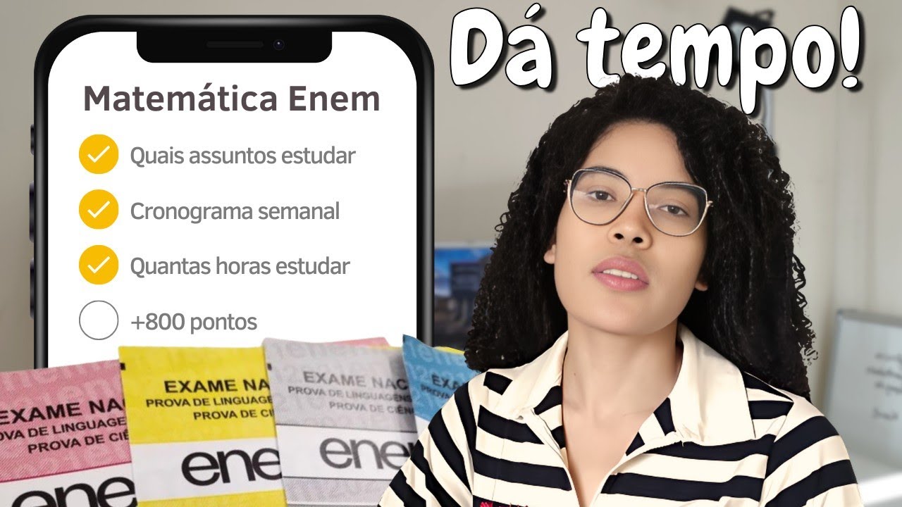 Como ESTUDAR MATEMÁTICA para o ENEM a partir de JULHO (Guia completo)