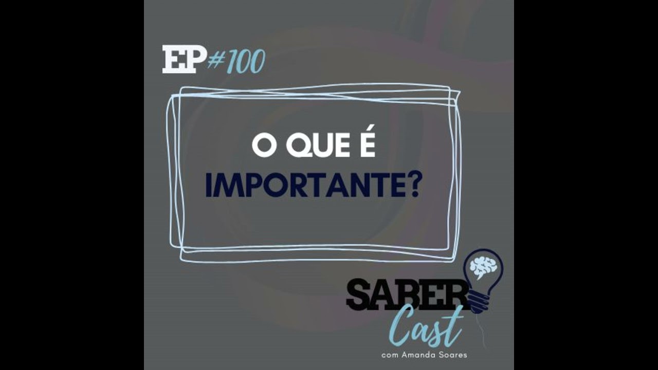 SaberCast #100 - Como priorizar o tempo