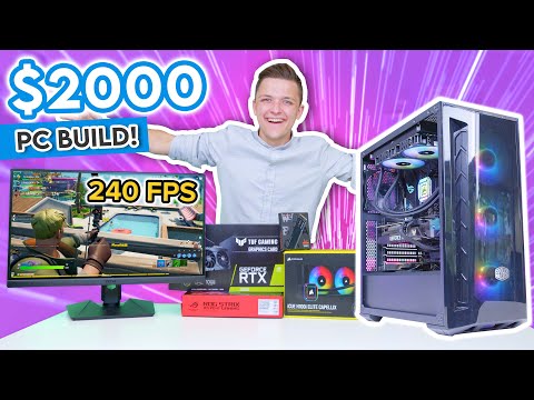 $2000 Gaming PC Build 2021! [RTX 3080 & Ryzen 7 5800X - 15+ Games TESTED!]