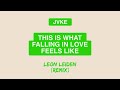 JVKE This Is What Falling In Love Feels Like Leon Leiden Remix Official Lyric Video