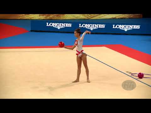 AVERINA Dina (RUS) - 2018 Rhythmic Worlds, Sofia (BUL) - Qualifications Ball