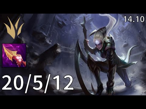 Diana Jungle vs Lillia - EUW Diamond | Patch 14.11