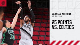 [高光] Carmelo Anthony  25 Pts VS Celtics 