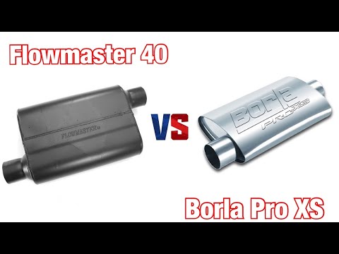 Flowmaster 40 Series vs Borla Pro XS on SBC 350