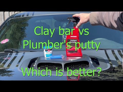 2015 Dodge Challenger Shaker-Clay bar vs Plumbers putty