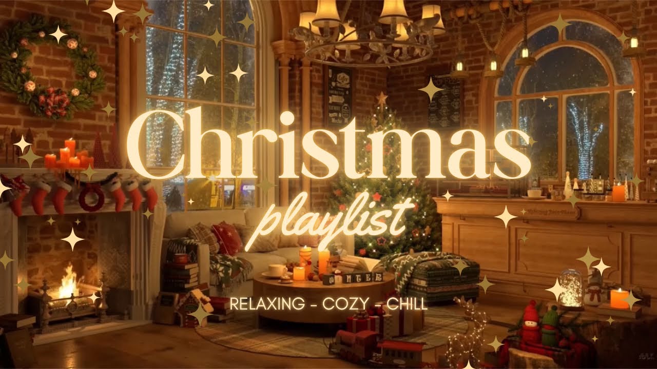 ✨Christmas Playlist 2024✨ - Relaxing, Cozy, Chill, Jazz (No copyright music)
