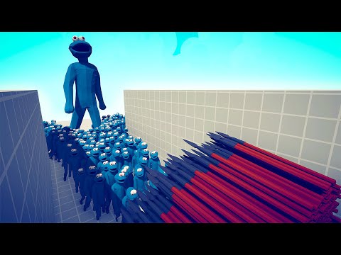100x BLUE HALLOWEEN MONSTERS vs EVERY GOD - Totally Accurate Battle Simulator TABS