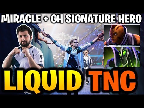 MIRACLE ANTIMAGE & GH-GOD RUBICK! LIQUID vs TNC TI9 Dota 2