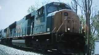preview picture of video 'CSX Train in Owings Mills Maryland'