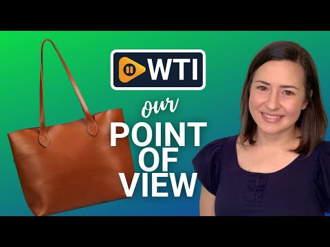 Tote Bag For Women Vegan Leather Simple Vintage Shoulder Retro Handbag Classic A4 Purse Brown - WTI product video review