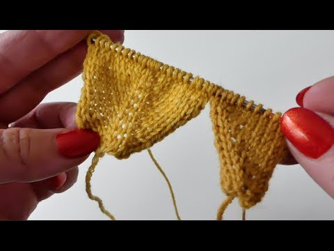 Increase stitches with KFB and KBF