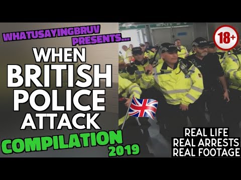 (COMPILATION) When British Police Attack 2019 Video