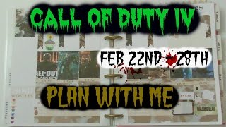 Call Of Duty Plan With Me: Feb 22nd - 28th