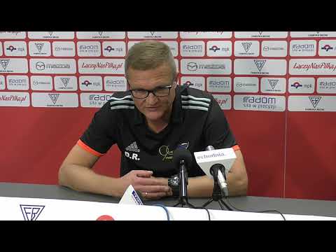 Konferencja po meczu  Broń Radom   Pelikan Łowicz  0 1