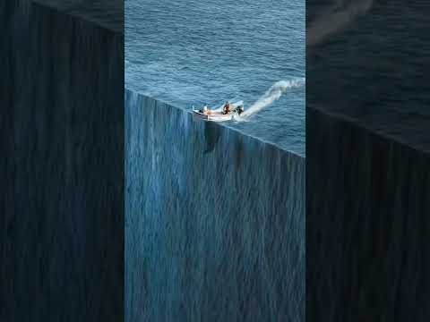 غرق مركب في البحر