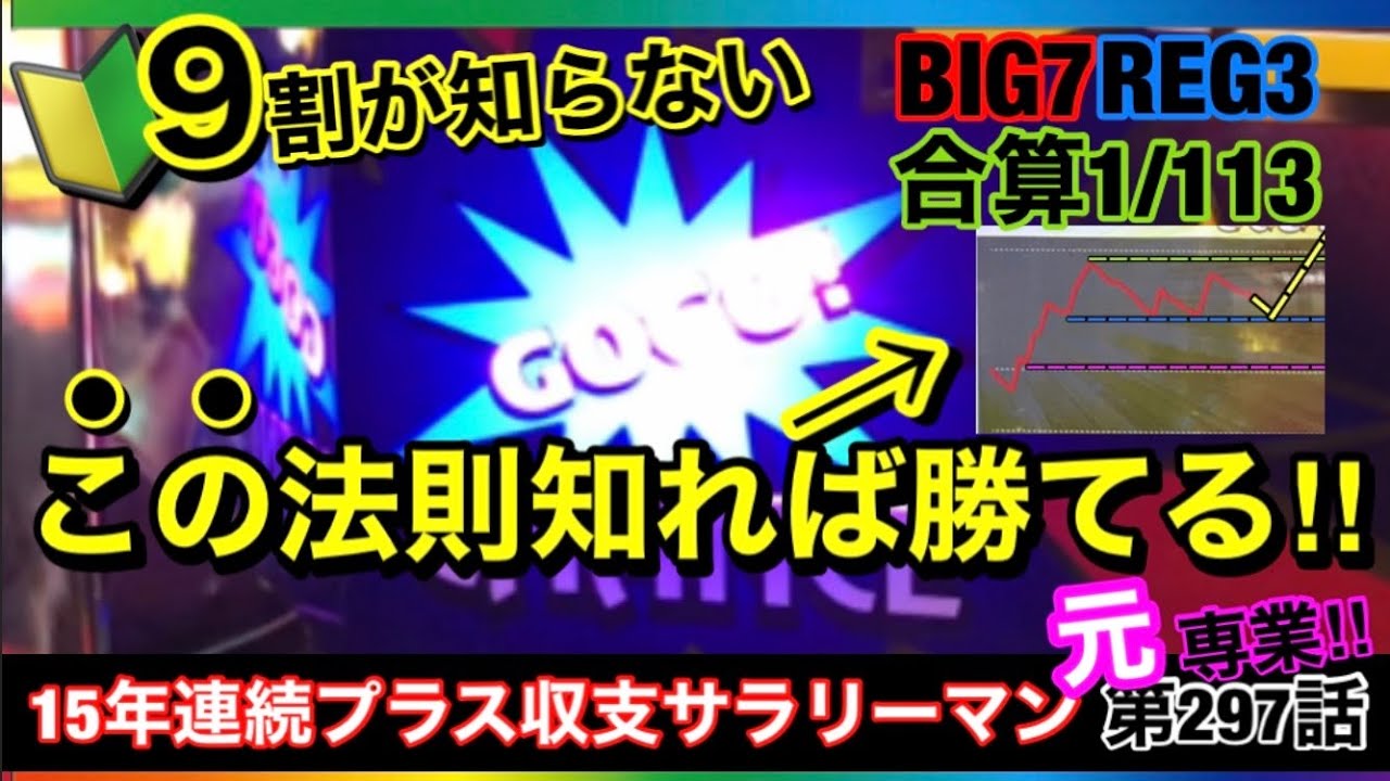 🏁297『頂点下点理論』を徹底解説！297話 #ジャグラー