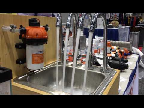 SEAFLO 55-Series 5.5 GPM On-Demand Water Pump Powerful Demo