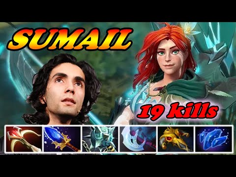 Sumail Windranger super high damage 19 kills | Immortal Best Ranked Gameplay