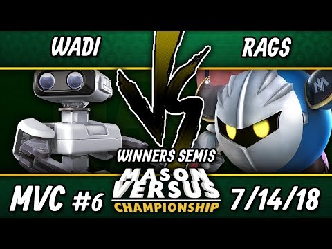 MVC Smash 4 - WaDi (ROB) Vs. Rags (Meta Knight) - WiiU Winners Semis
