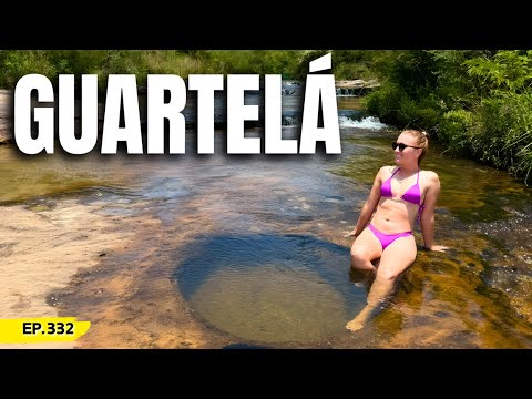 Encontramos PISCINAS NATURAIS no interior do Paraná! De Kombi no PARQUE GUARTELÁ | Ep.332