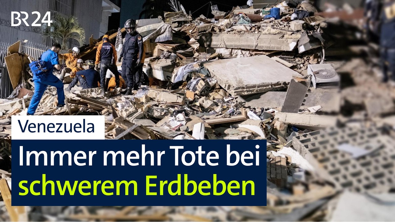 Venezuela: Immer mehr Tote nach Erdbeben | BR24
