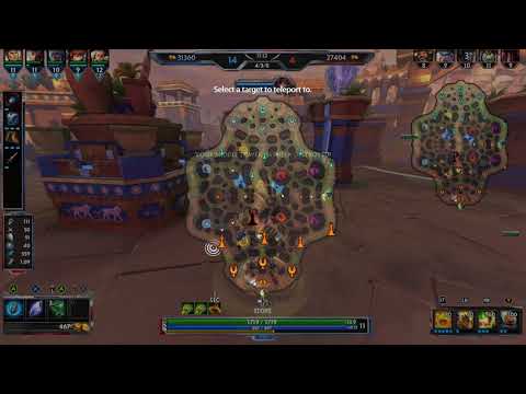 SMITE SEASON 8 SOLO LANE - HERCULES BLUESTONE DESTRUCTION.