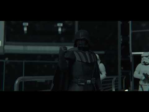 DARTH VADER arrives at Fortress Inquisitorius  OBI WAN KENOBI Blender Animation