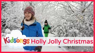 NEW !!!! Holly Jolly Christmas Lyric Video | Christmas Songs for Kids | Kids Songs