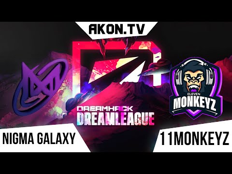 🔴DOTA 2[RU] Nigma Galaxy vs 11Monkeyz [Bo3] DPC EU Tour 3, Lower Division, Table