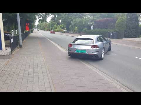 All new Ferrari GTC4Lusso T leaving for a test drive