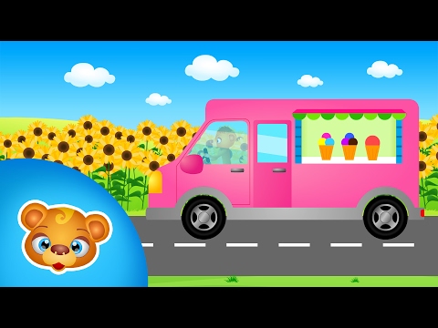 Samochód z lodami - Lodziarnia na kółkach