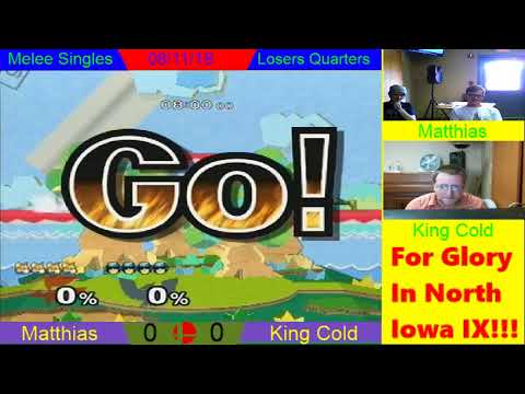 FGINI IX - Melee Singles - Losers Quarters - Matthias vs King Cold
