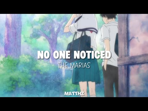 "Abrázame, consuélame y luego me iré" | No one noticed | The Marias | Ao Haru Ride |
