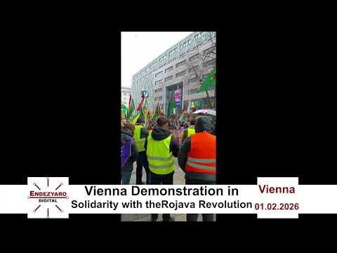 Demonstration in Vienna | Solidarity with the Rojava Revolution – Unity, Resistance Until Victory