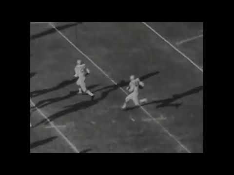 Abe Woodson San Francisco 49ers 105 yard kickoff return for TD touchdown vs. Los Angeles Rams 1959